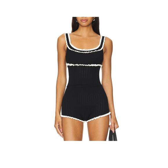 Majorelle 'Brielle' Black Viscose Tank Top Size S - Picture 1 of 4